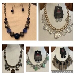 5 necklace Bundle